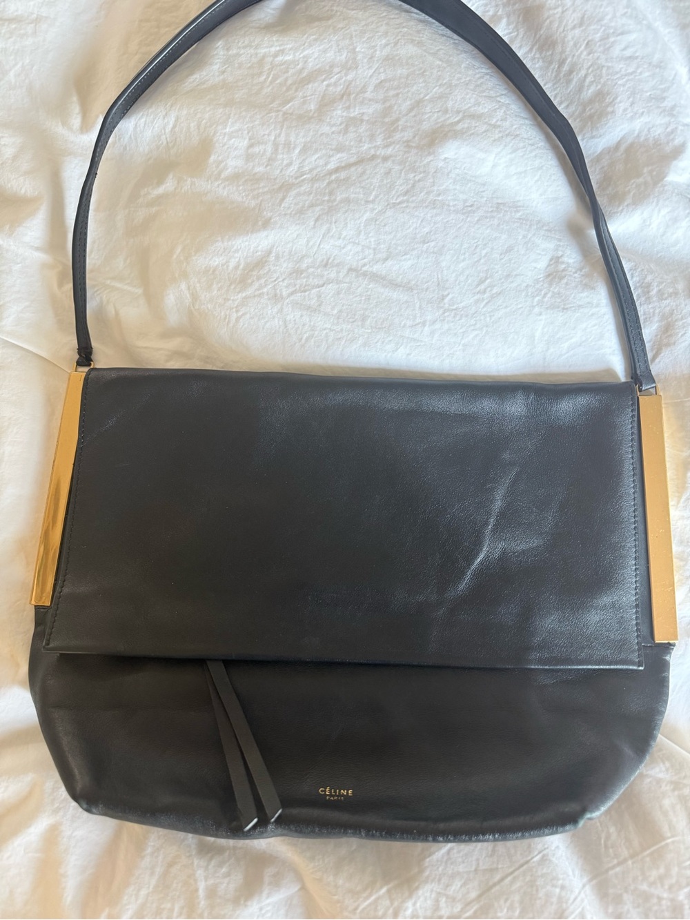 Celine Flap Clasp Shoulder Bag